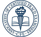 CFE Association of Certified Fraud Examiners Logo