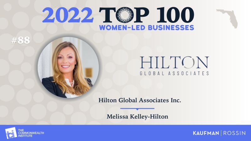 TCI Top 100 Women Led Businesses in Florida