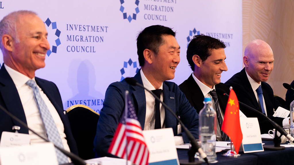 Peter Vincent at the Investment Migration Forum